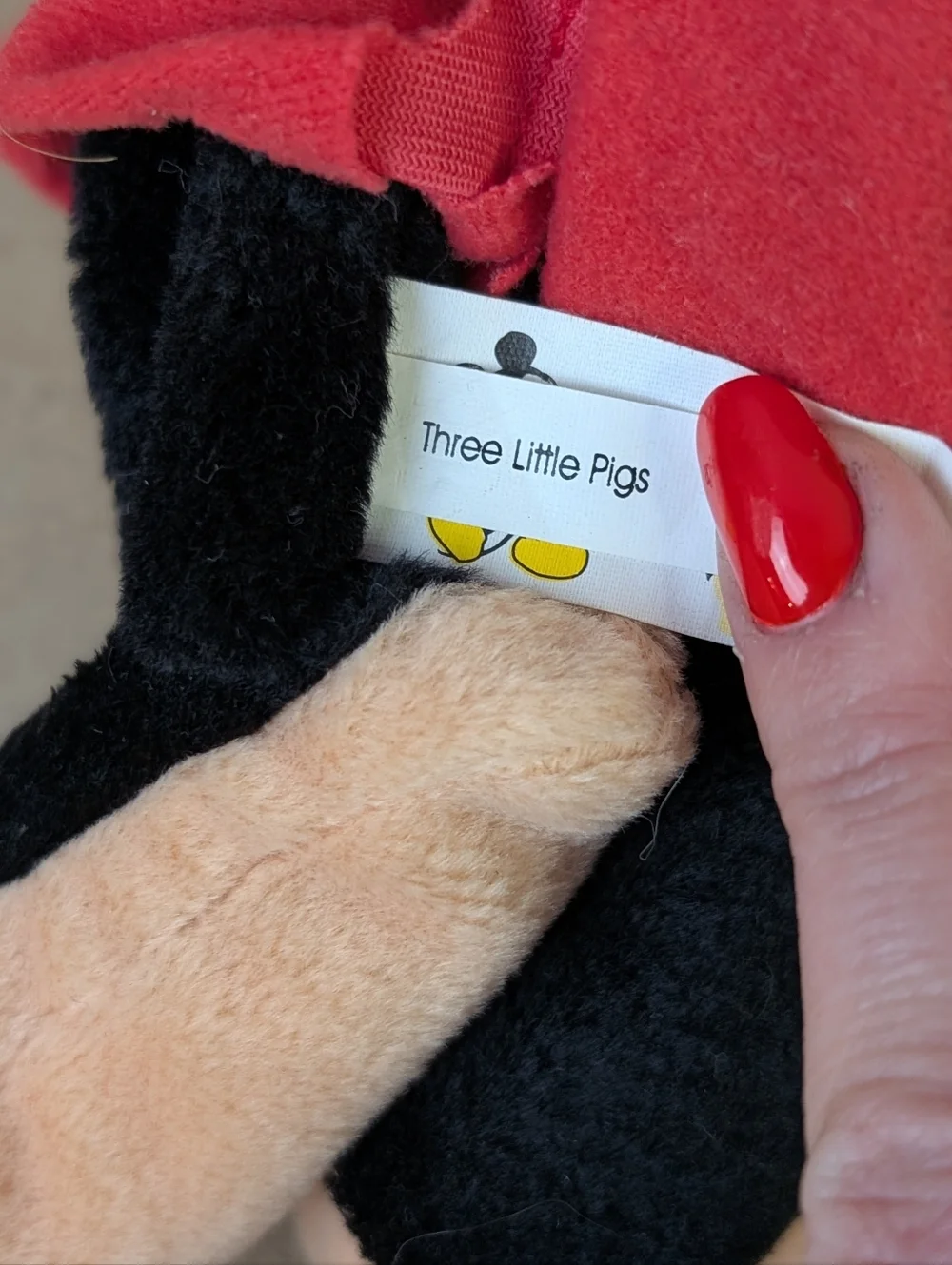 Disney | Walt Disney World Big Bad Wolf Plush Toy, Three Little Pigs - Picture 8 of 12